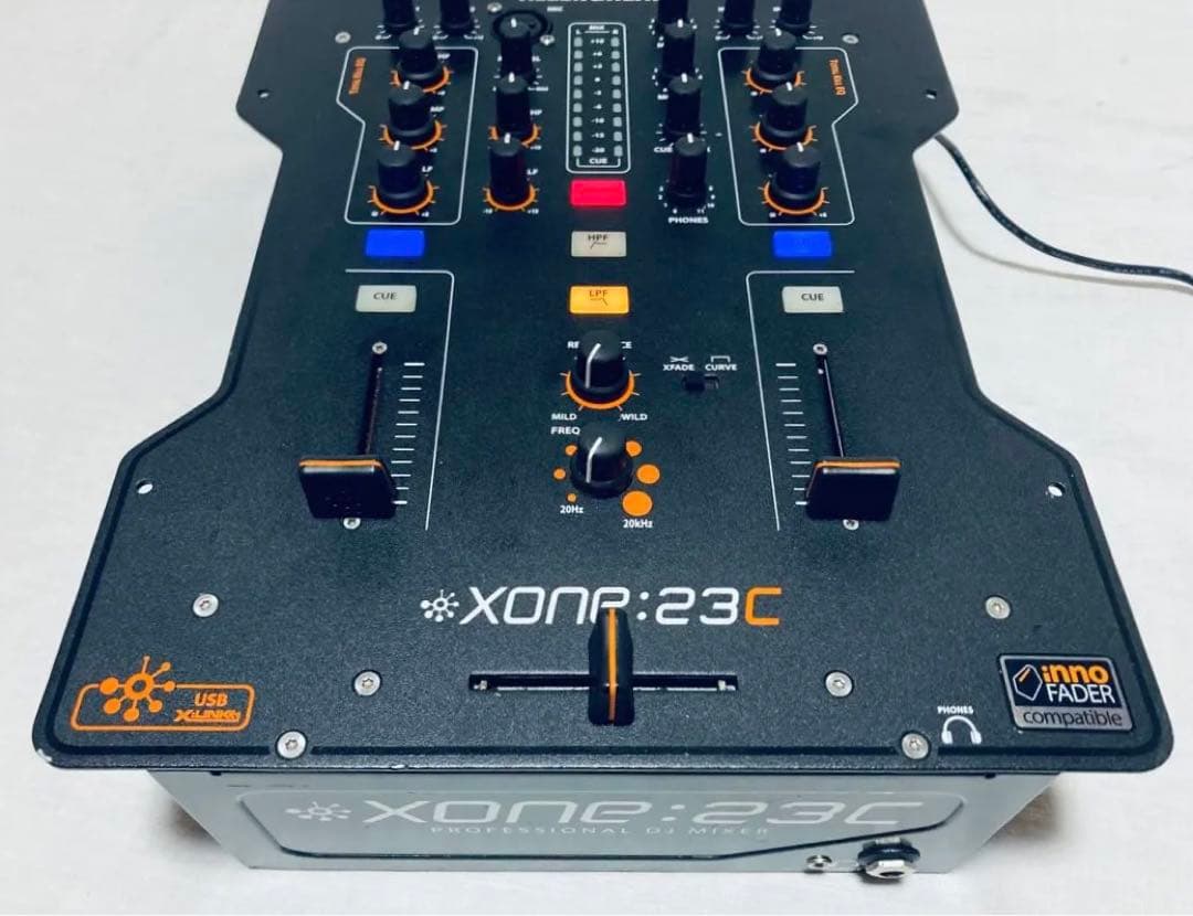 ALLEN & HEATH Xone:23C 2ch DJミキサー 動作良好