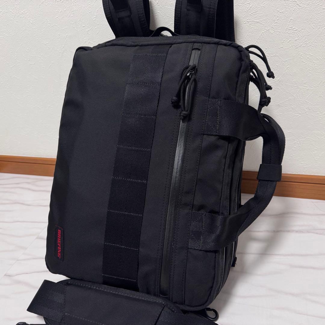 極美品✨ブリーフィング 3way ビジネスリュックTR-3 S MW WP 黒