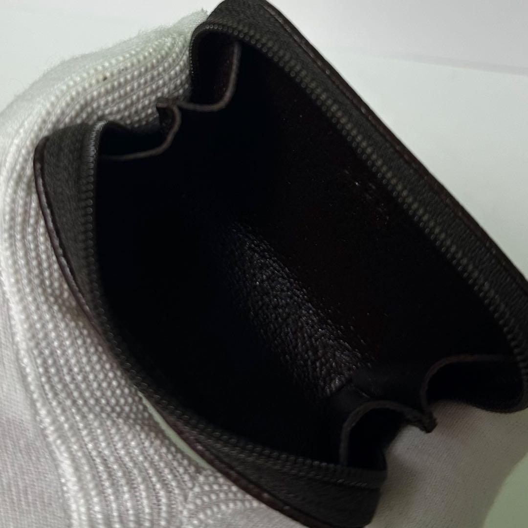 【美品】GUCCI グッチ　ケース　キャンバス　GG メタルロゴ