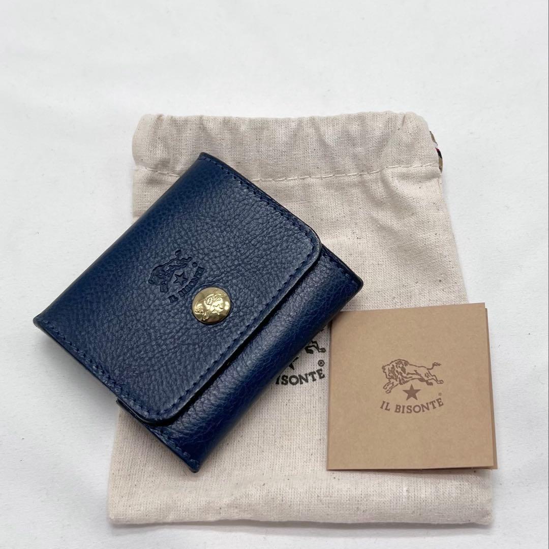 【新品未使用】イルビゾンテ ケース ☆ネイビー（ダークブルー）☆