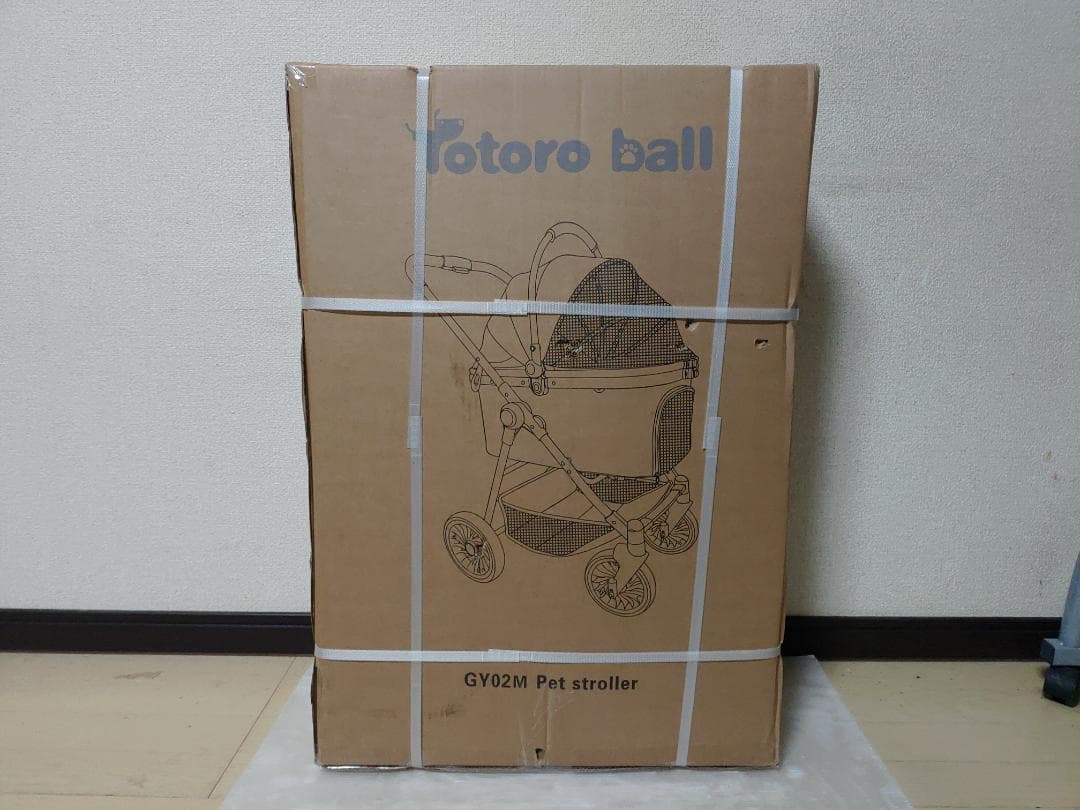 新品未使用/未開封 トトロボール 犬用ペットカート GY02M ブラック