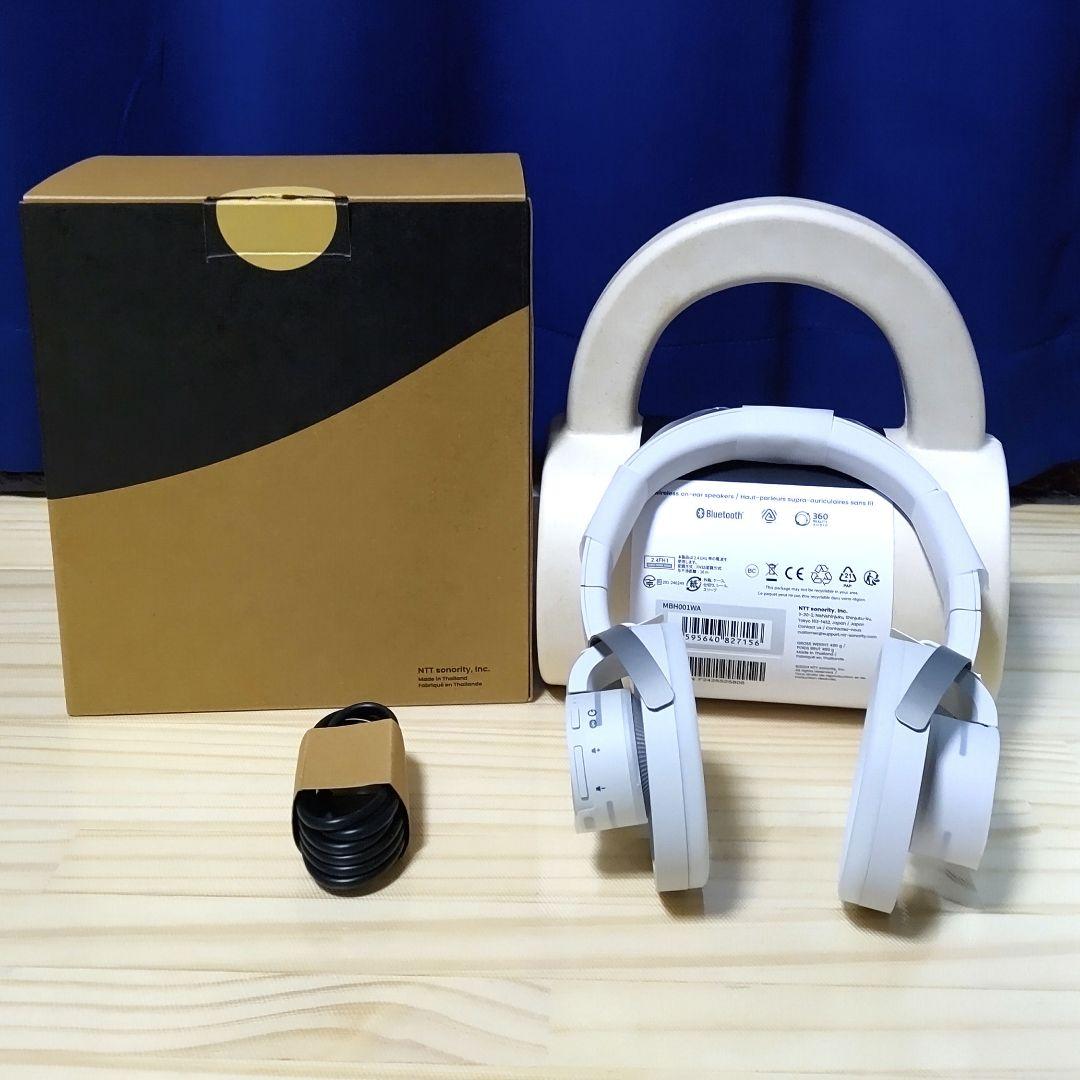 【美品】nwm ONE ワイヤレス ヘッドホン ライトグレイ ヌーム