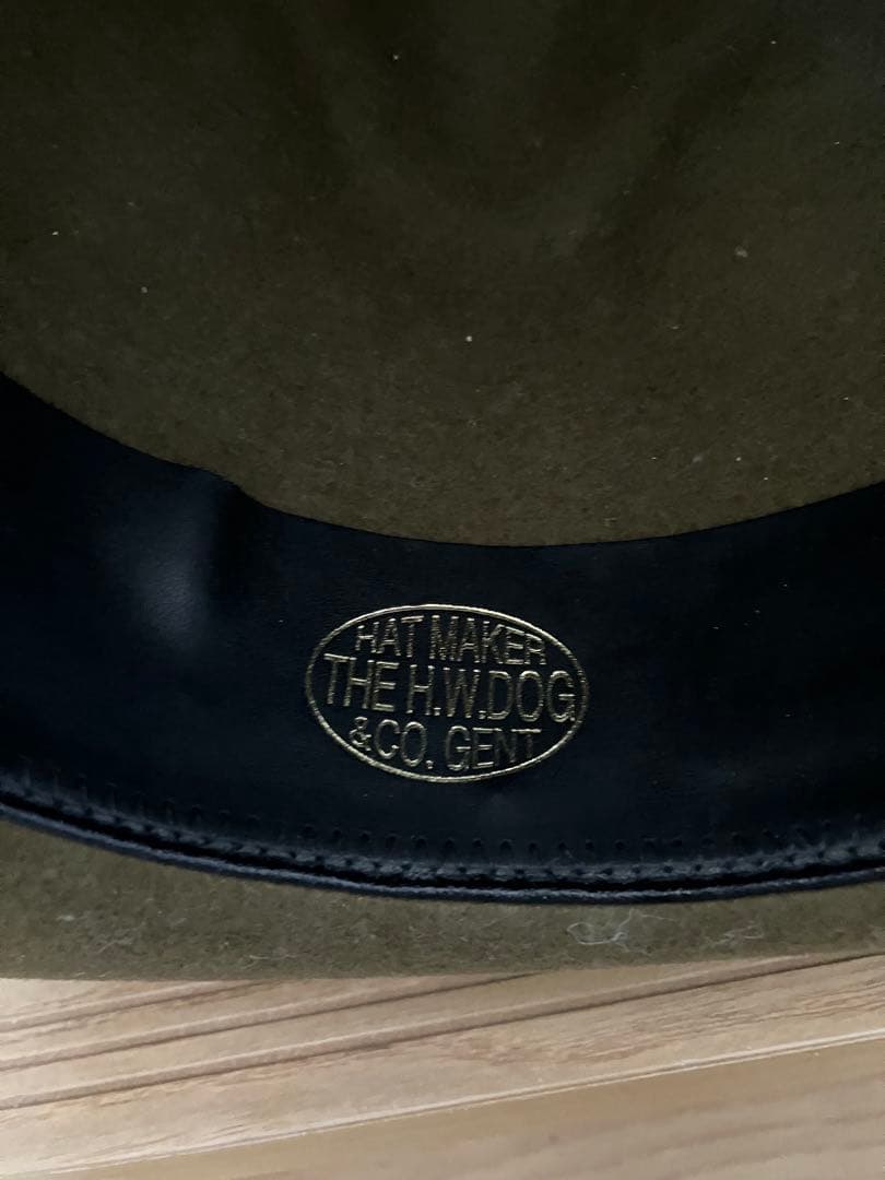 THE H.W.DOG&CO. FRONT-H ハット サイズ36