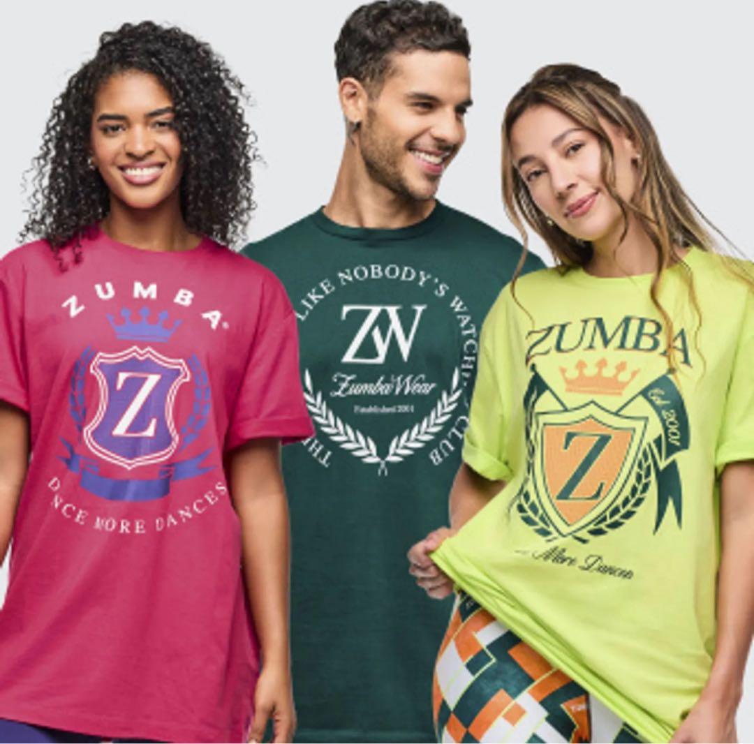 ZUMBA 正規品　3枚セットTシャツ