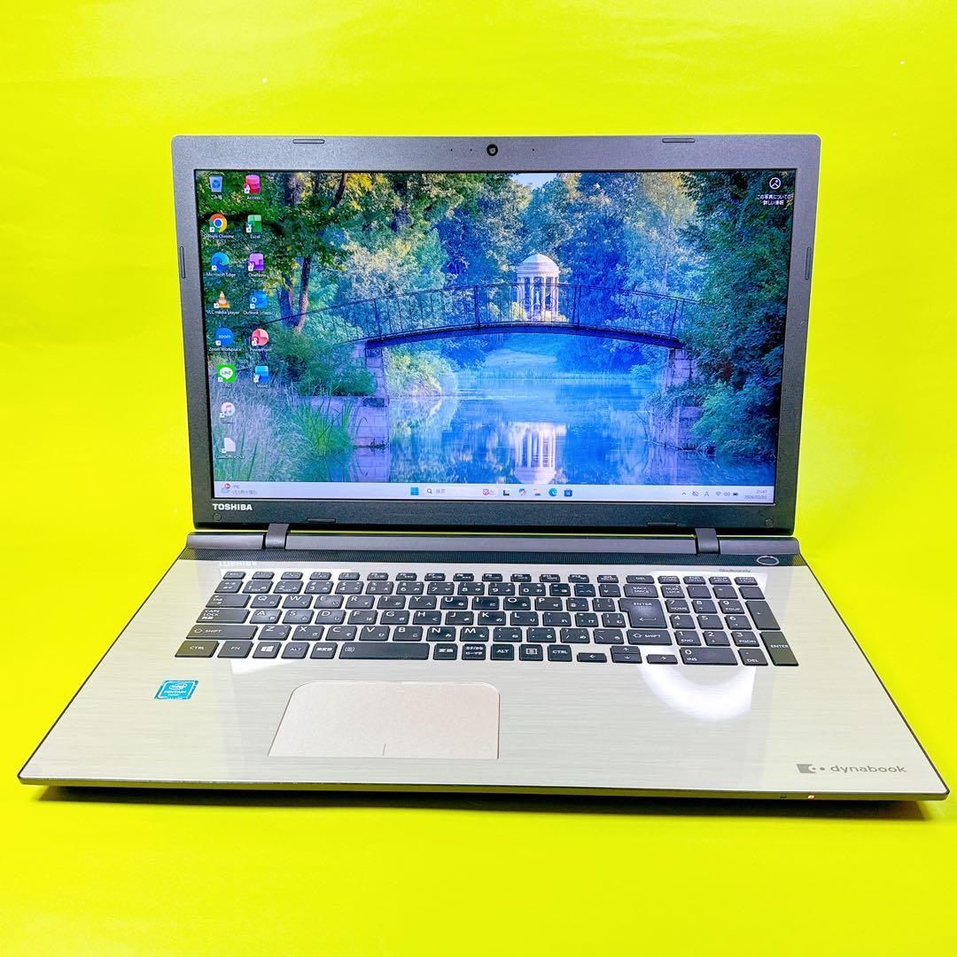 オフィス2024⭐️新品SSD⭐️windows11 ノートパソコン 17.3薄型