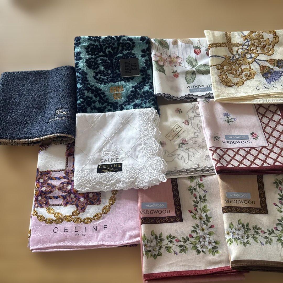 CELINE &  ハンカチセット　10枚