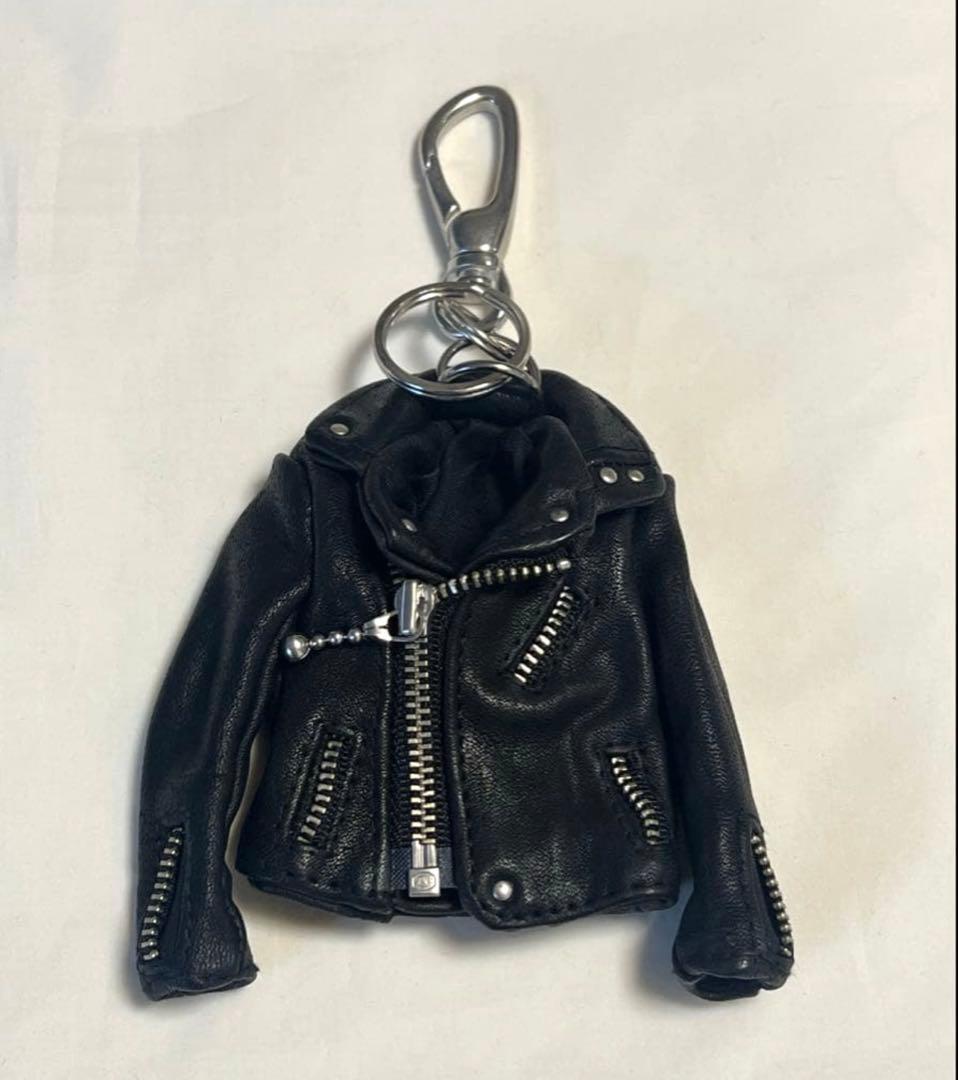 Riders Key Case　革ジャンキーホルダー フルタンニン ピット鞣し