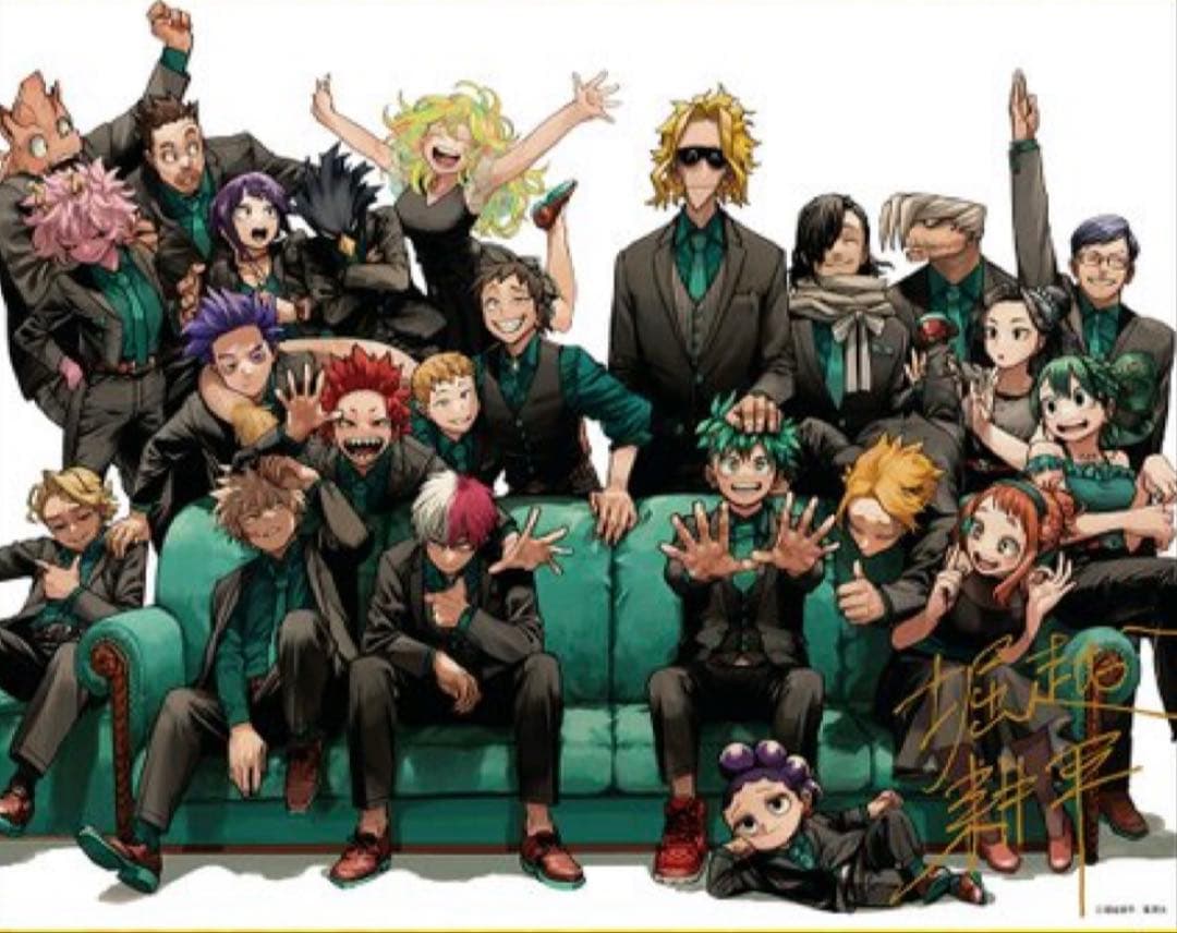 デジタル版　週刊少年ジャンプ　全サ　ヒロアカ　リッチポスター　B2