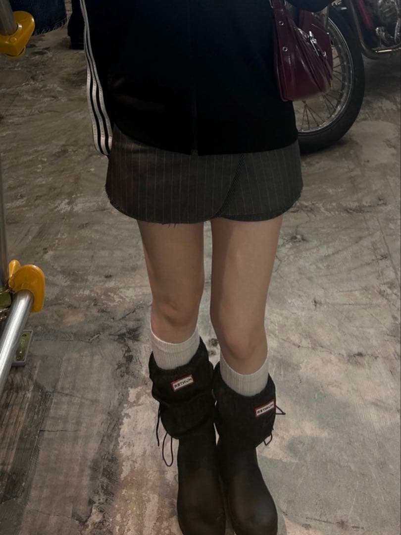 ハンター　トラベル トール レイン ブーツ - ブラック