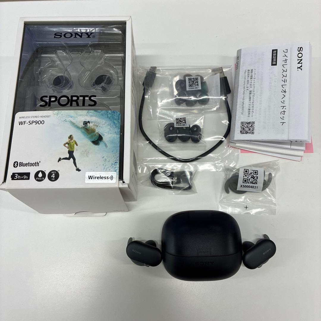 【未使用品】SONY WF-SP900 ワイヤレスイヤホン