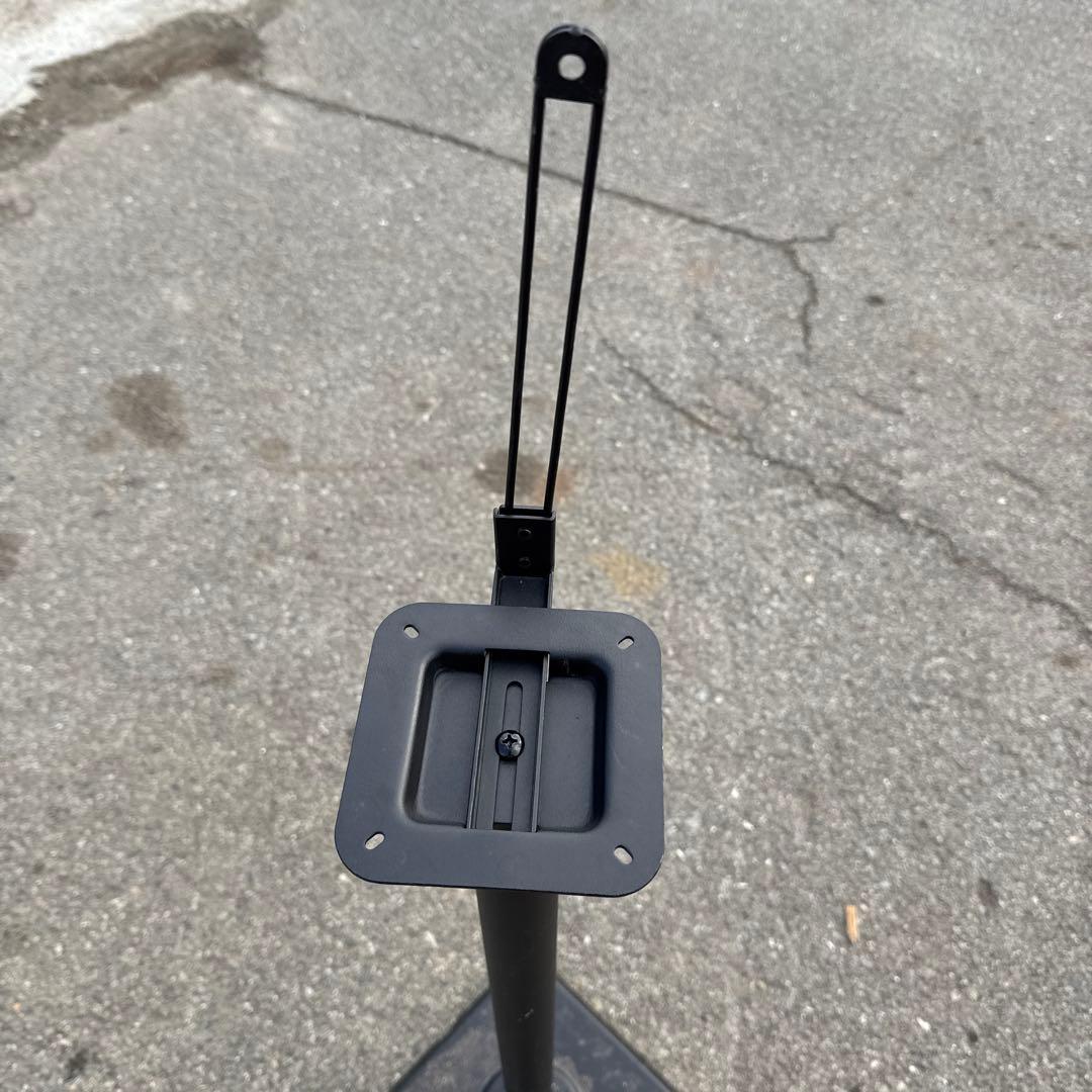 eono スピーカースタンド ブラック2本セット