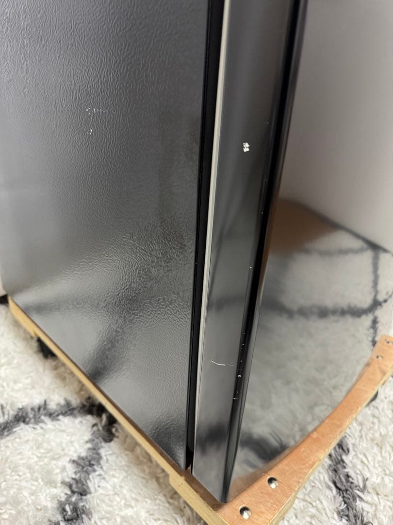 東芝GR-V15BS(K) 2ドア冷蔵庫 (153L右開き) セミマットブラック