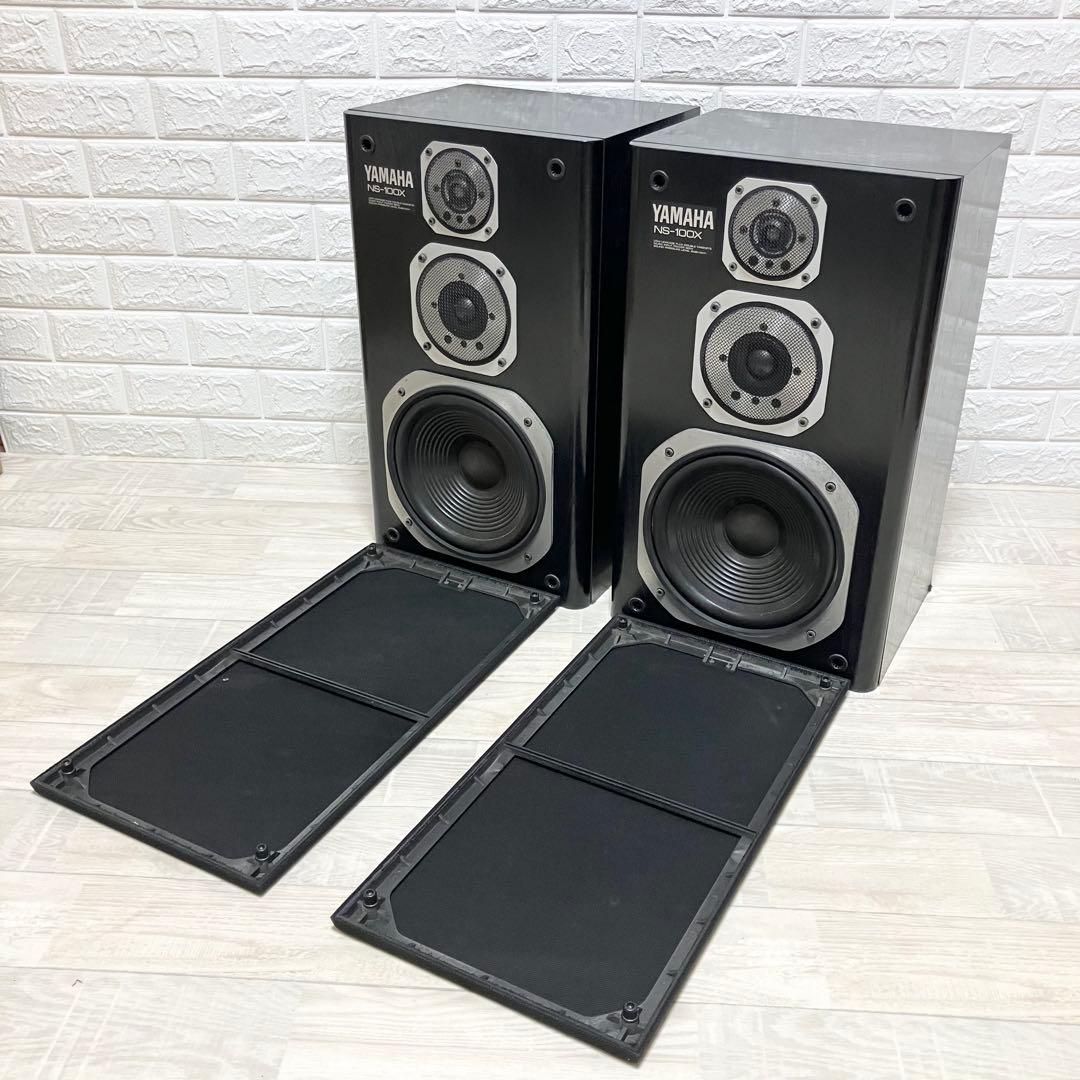 【名機】YAMAHA NS-100X 同シリアル番号　3wayスピーカー　ペア
