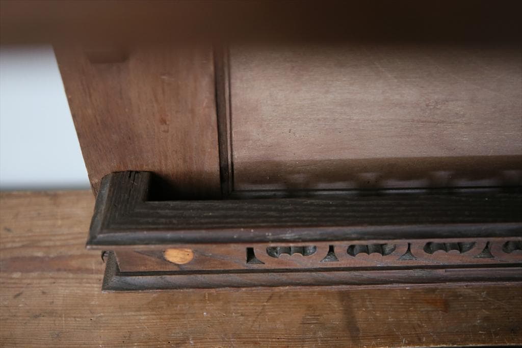 フランスアンティーク木製パーツ/壁飾り/オブジェ/ウォールデコ(90-102-2