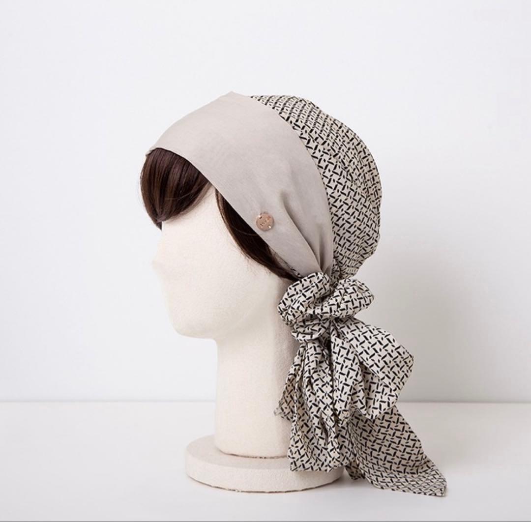 【美品】BAREN ウィッグ付きケア帽子