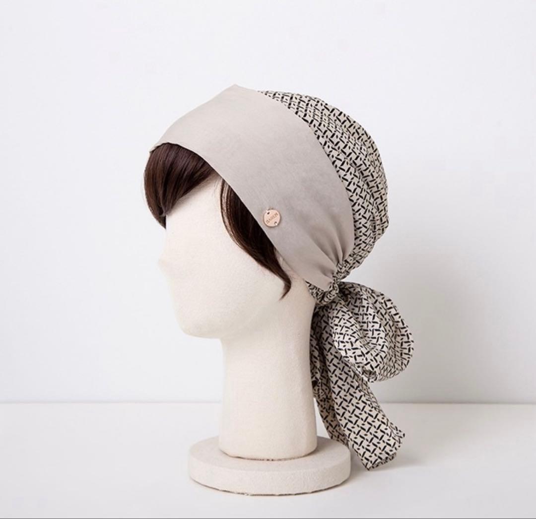 【美品】BAREN ウィッグ付きケア帽子
