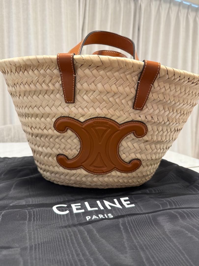 CELINE セリーヌ　クラシックパニエ　　かごバッグ