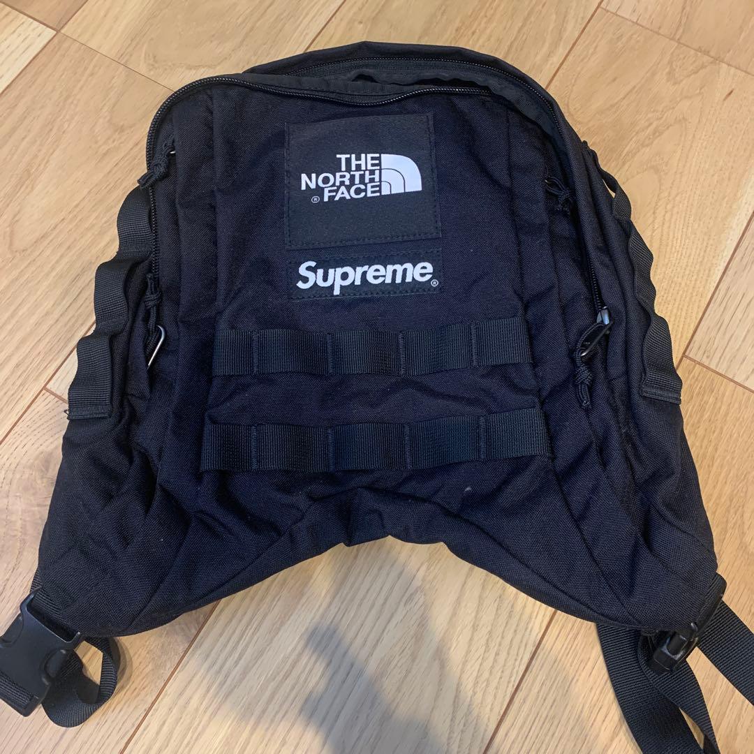 The North Face Supreme バックパック 黒 コラボ