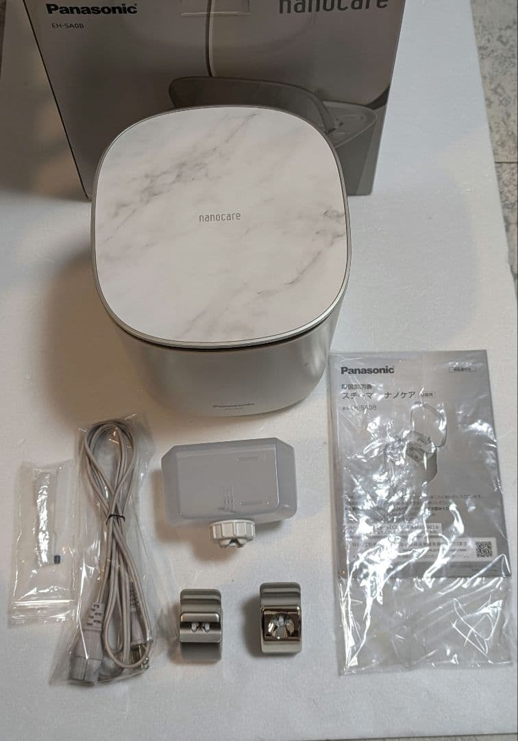 27.3.5まで保証付　試運転　パナソニック ナノケア スチーマ EH-SA0B