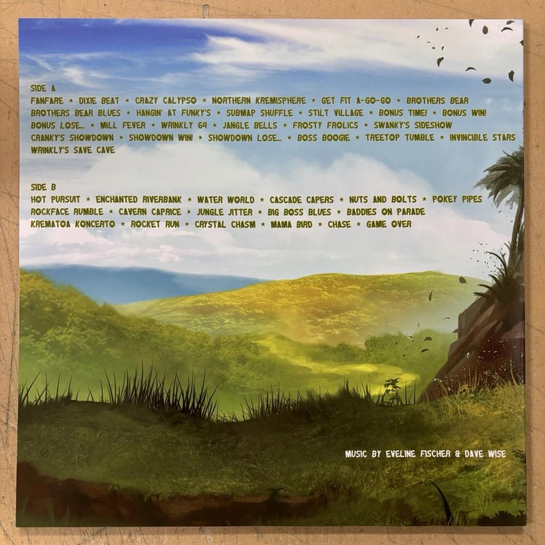 【美品】ドンキーコング 3 サウンドトラック レコード 謎のクレミス島