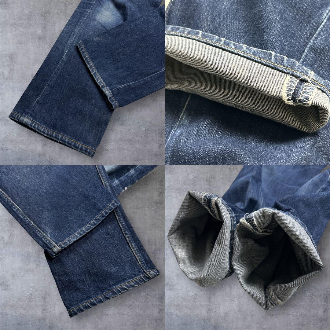 90s-00s 最終期 リーバイス 501 USA製 濃紺 ボタン裏553