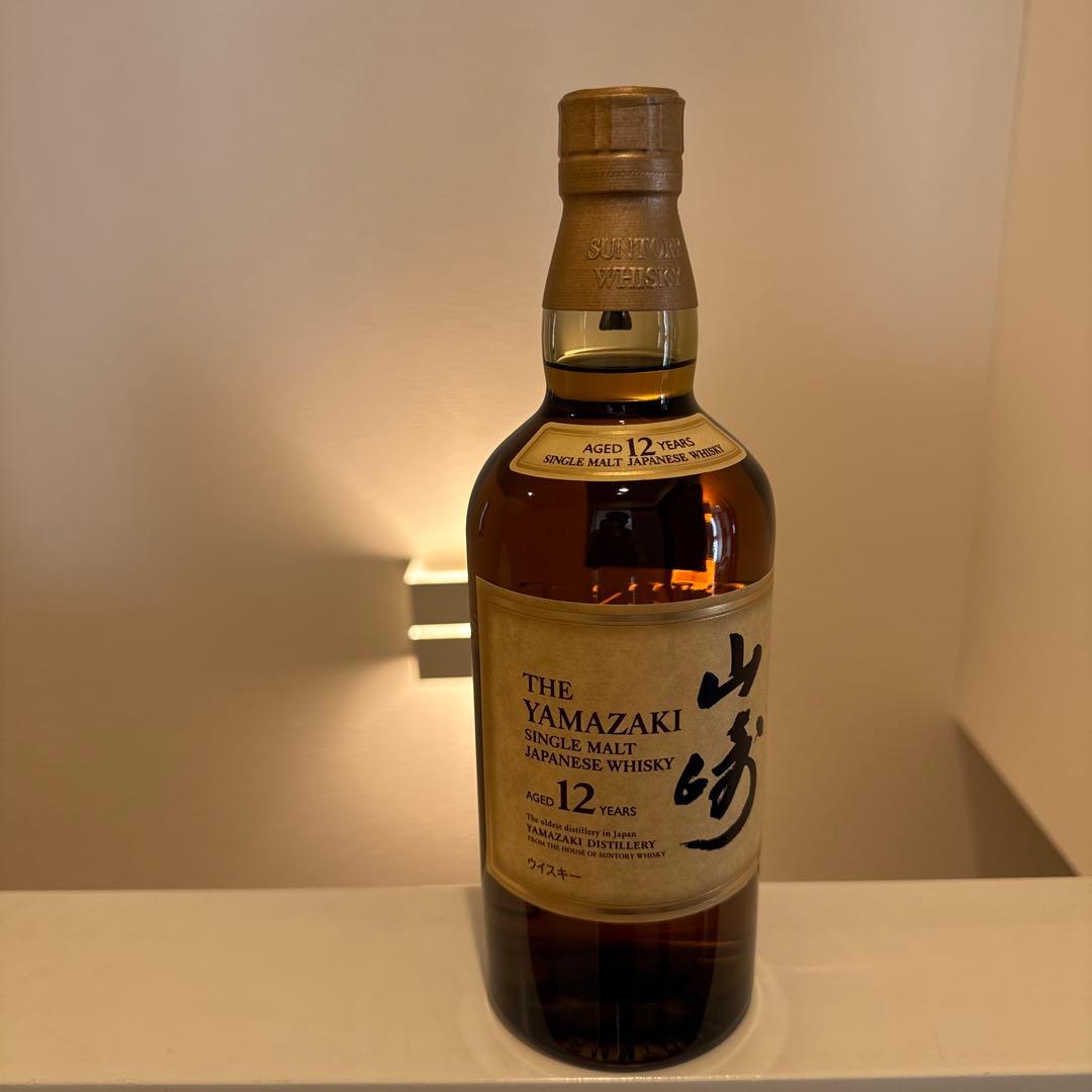 サントリーシングルモルトウイスキー 山崎12年 700ml瓶 新品