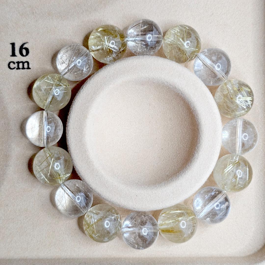 【ポリパ】サイズ約16.5cm ゴールドルチル シルバールチル