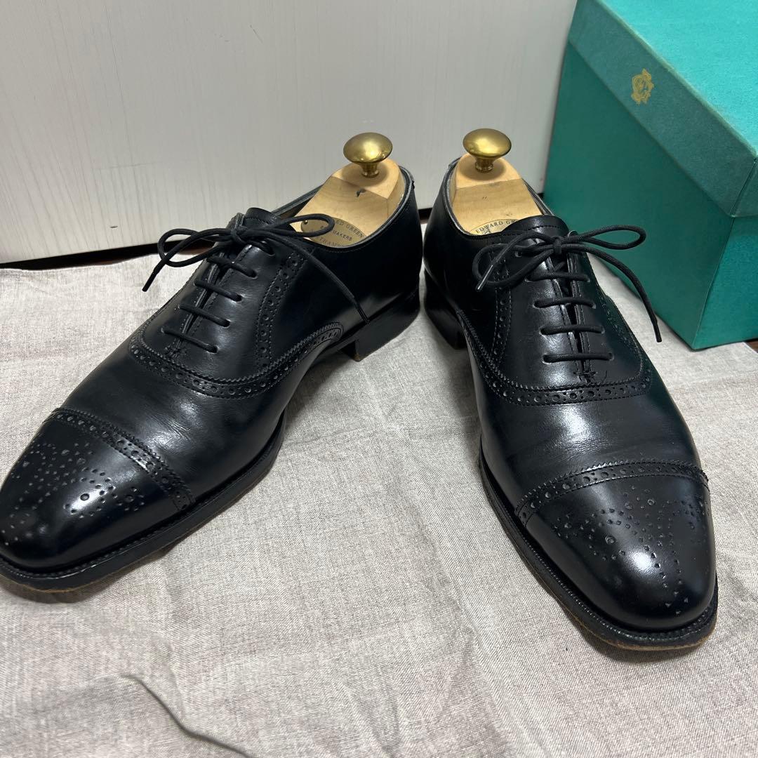EDWARD GREEN ブラック ドレスシューズ