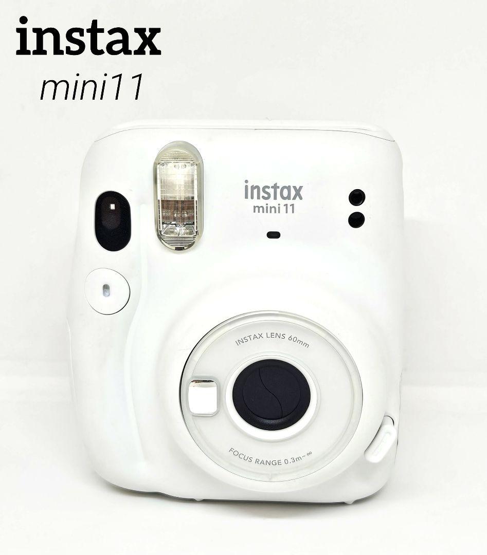 FUJIFILM　富士フィルム　instax mini11　チェキ　ホワイト