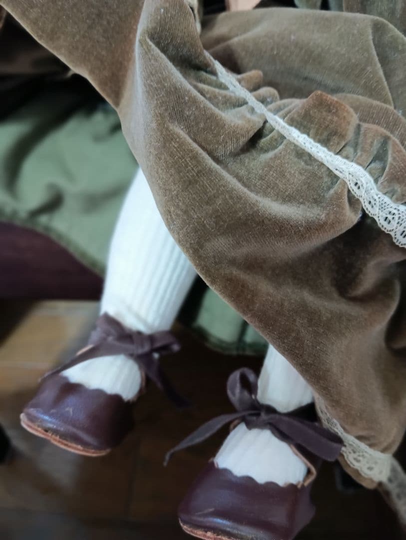 H68【ビスクドール】約60cm カマー&ラインハルト　CD103　スリープアイ