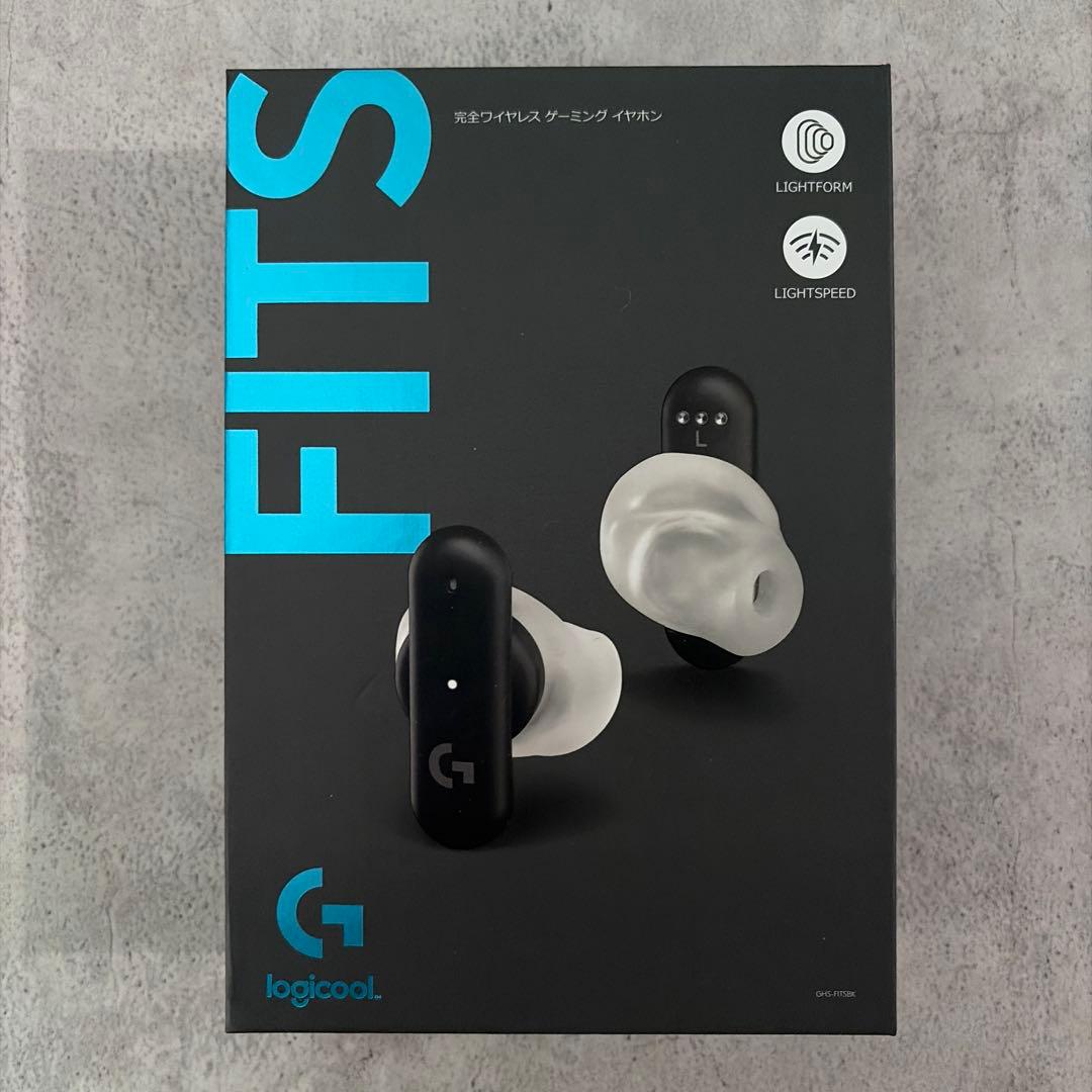 新品 G FITS Logicool ゲーミングイヤホン GHS-FITSBK
