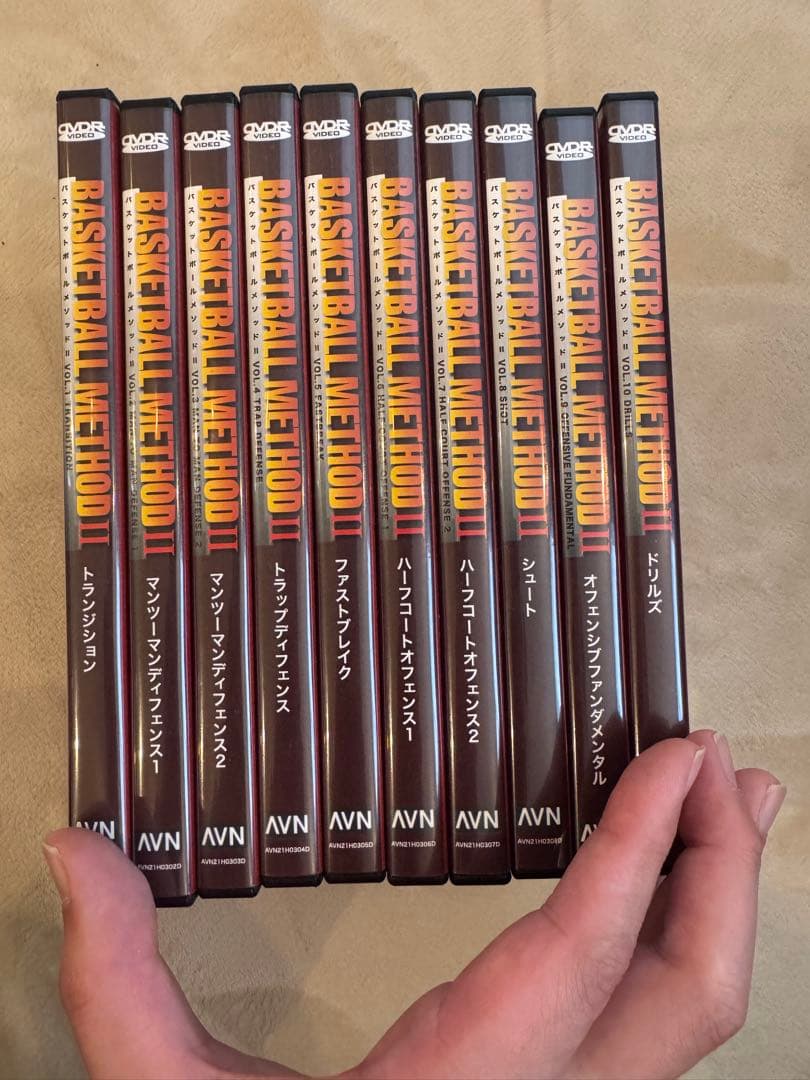 T*I様 【廃盤_定価5.6万円】バスケットボールメソッドⅡ 全巻セット 指導者