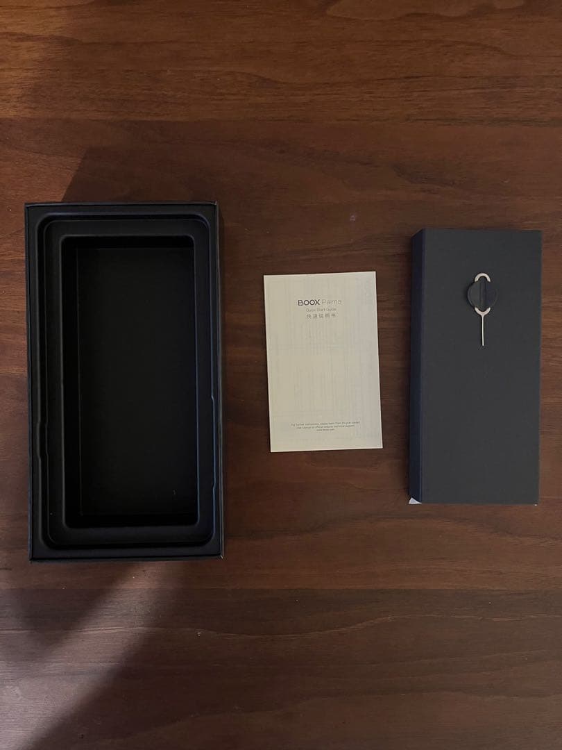 BOOX Palma ブラック 純正ケース付属　フィルム貼付済