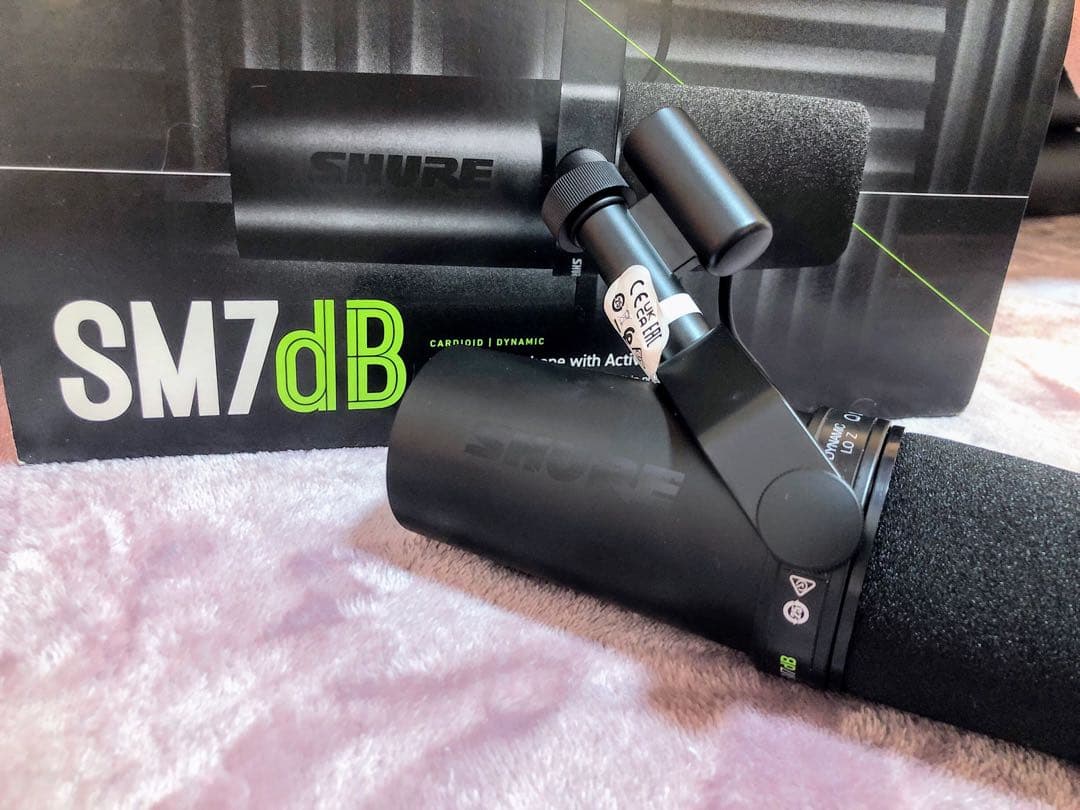 Sachi様★SHURE SM7dB＋MVX2U★ほぼ未使用品！