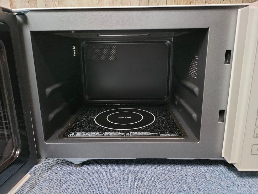 美品 2024年製 ニトリ フラットオーブンレンジ 16L BN16A WH