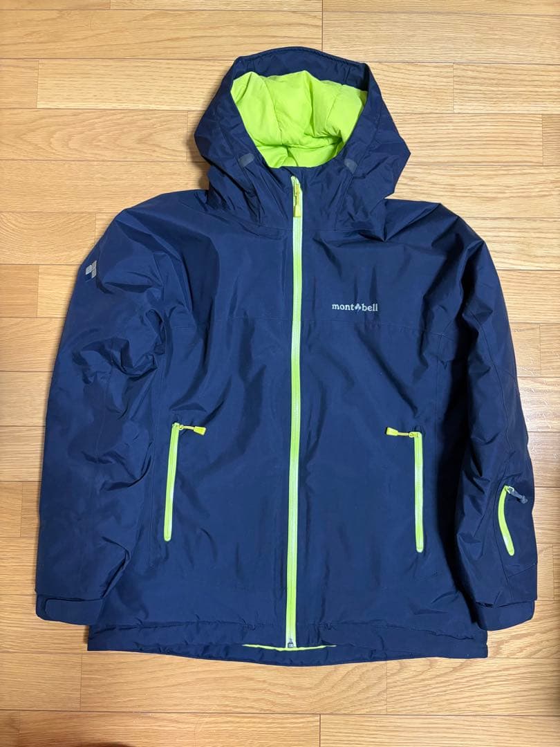 mont-bell パウダーステップパーカーkid's子ども用 160