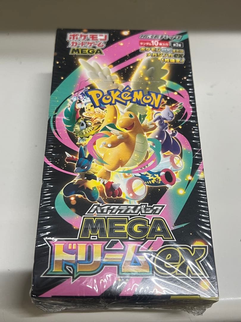 ポケモンカードゲーム MEGAドリームex シュリンク付き1BOX