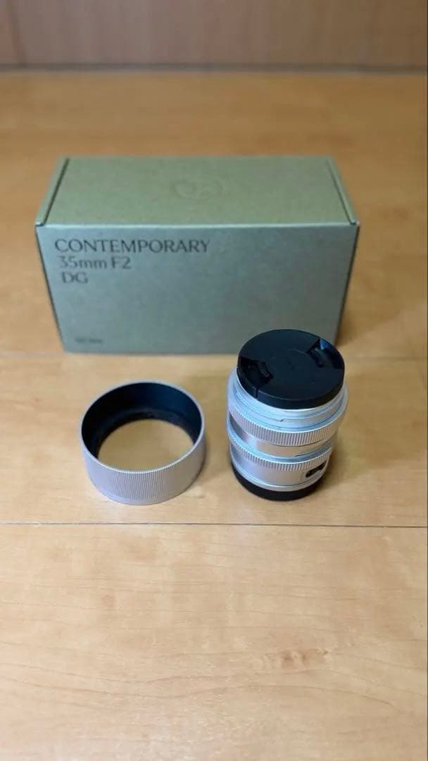 SIGMA 35mm F2 DG Contemporary Lマウント シルバー