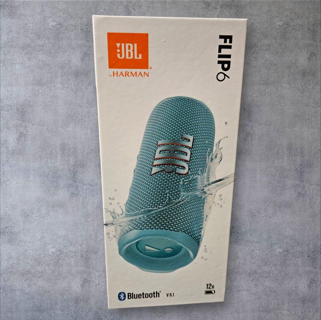 【新品未開封】JBL FLIP 6 Bluetooth スピーカー ティール