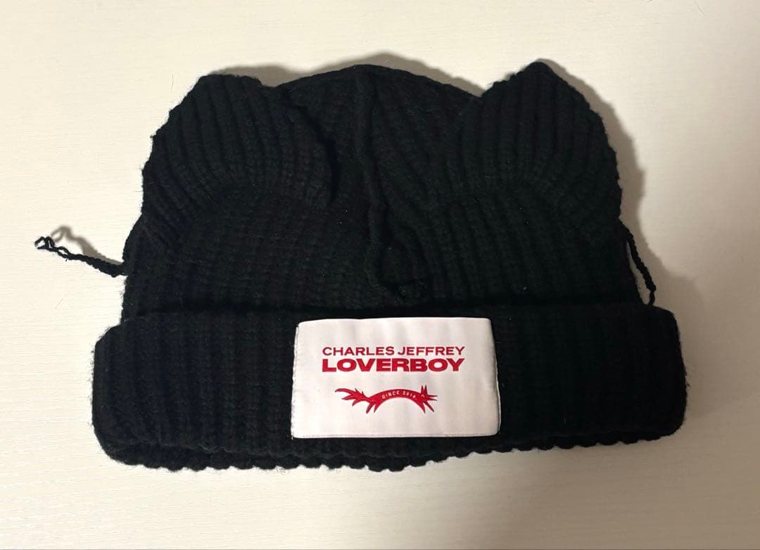 CHARLES JEFFREY LOVERBOY 猫耳ニット帽