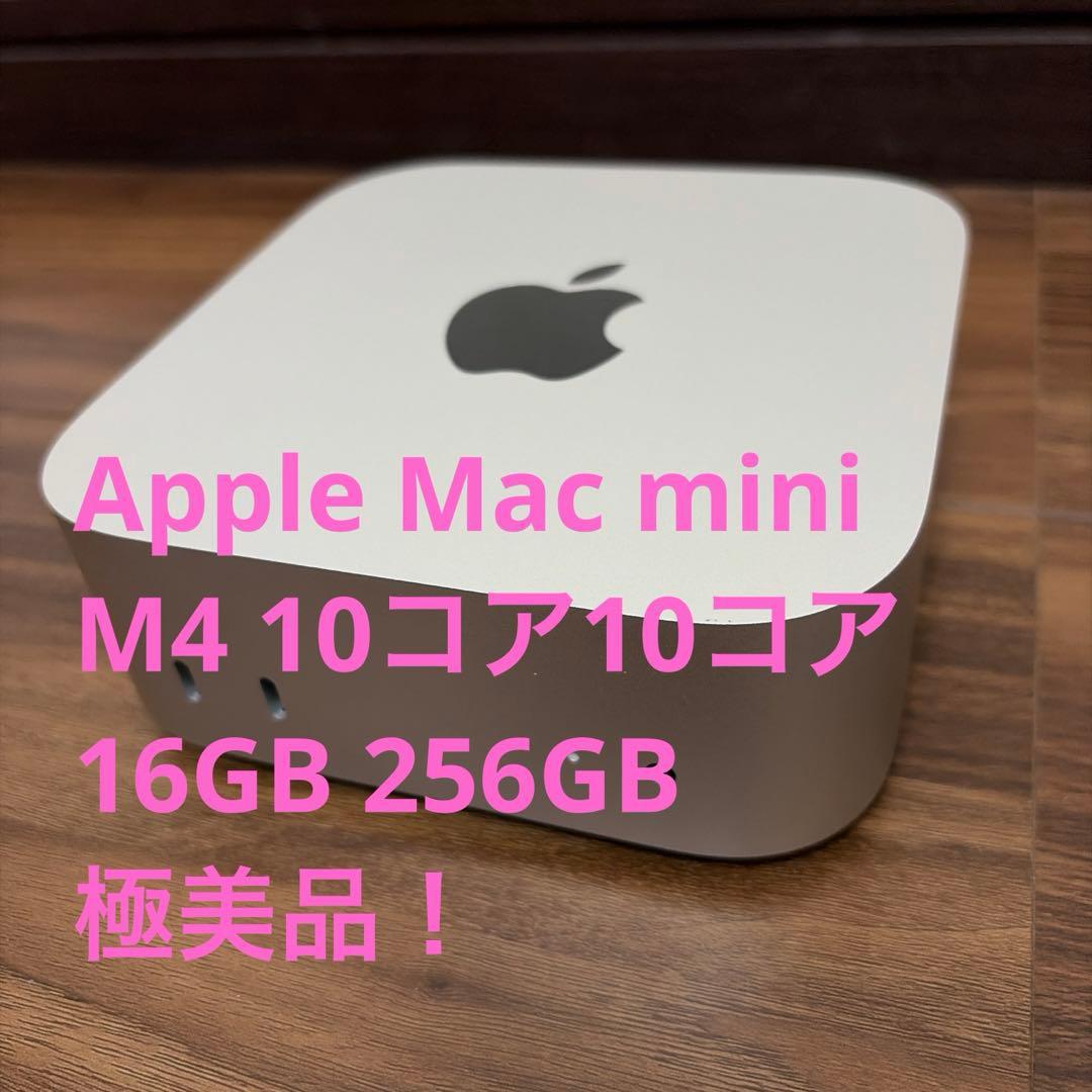 Apple Mac mini M4 10コア10コア 16GB 256GB