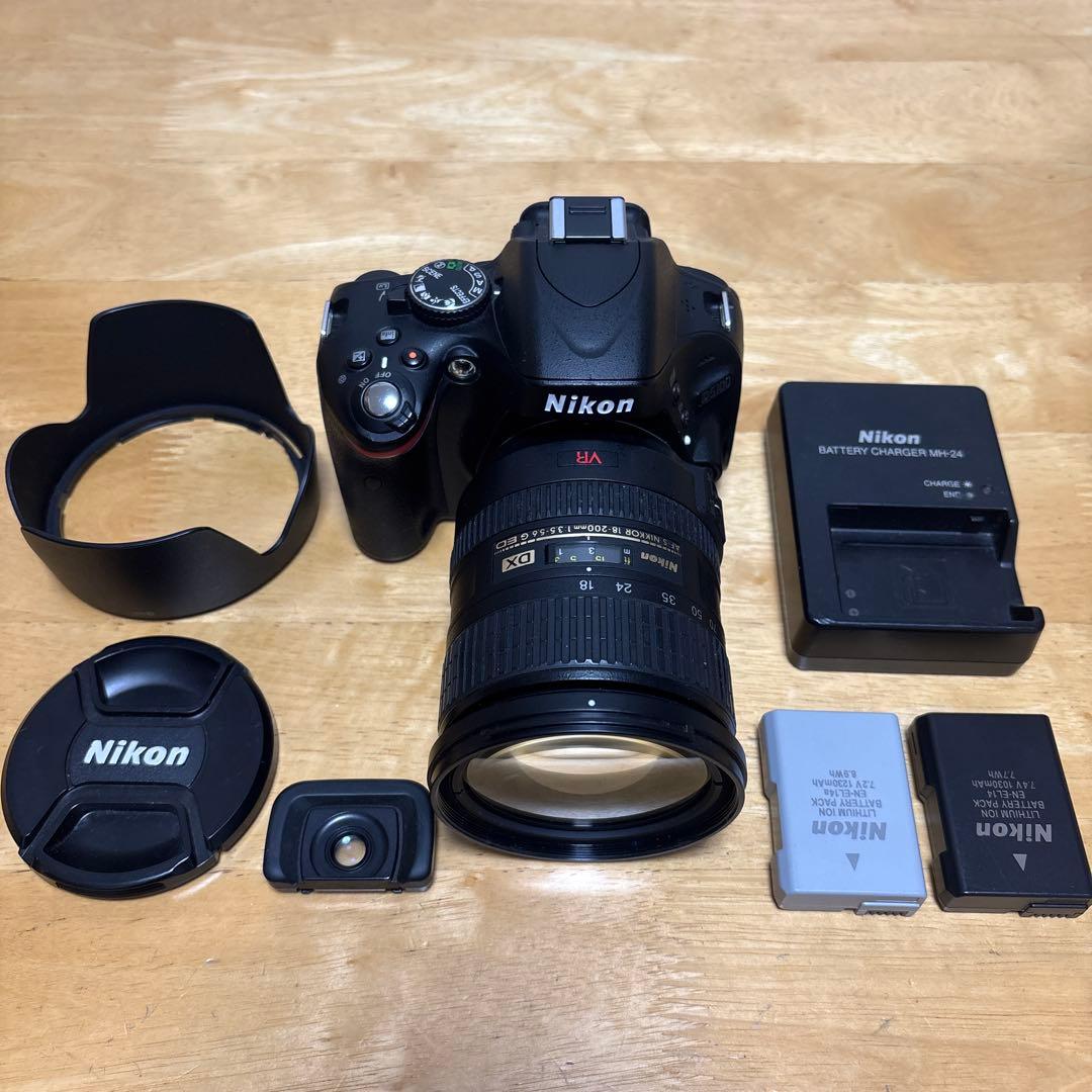 【*)様 Nikon D5100 ＋AF-S 18-200mm おまけ多数