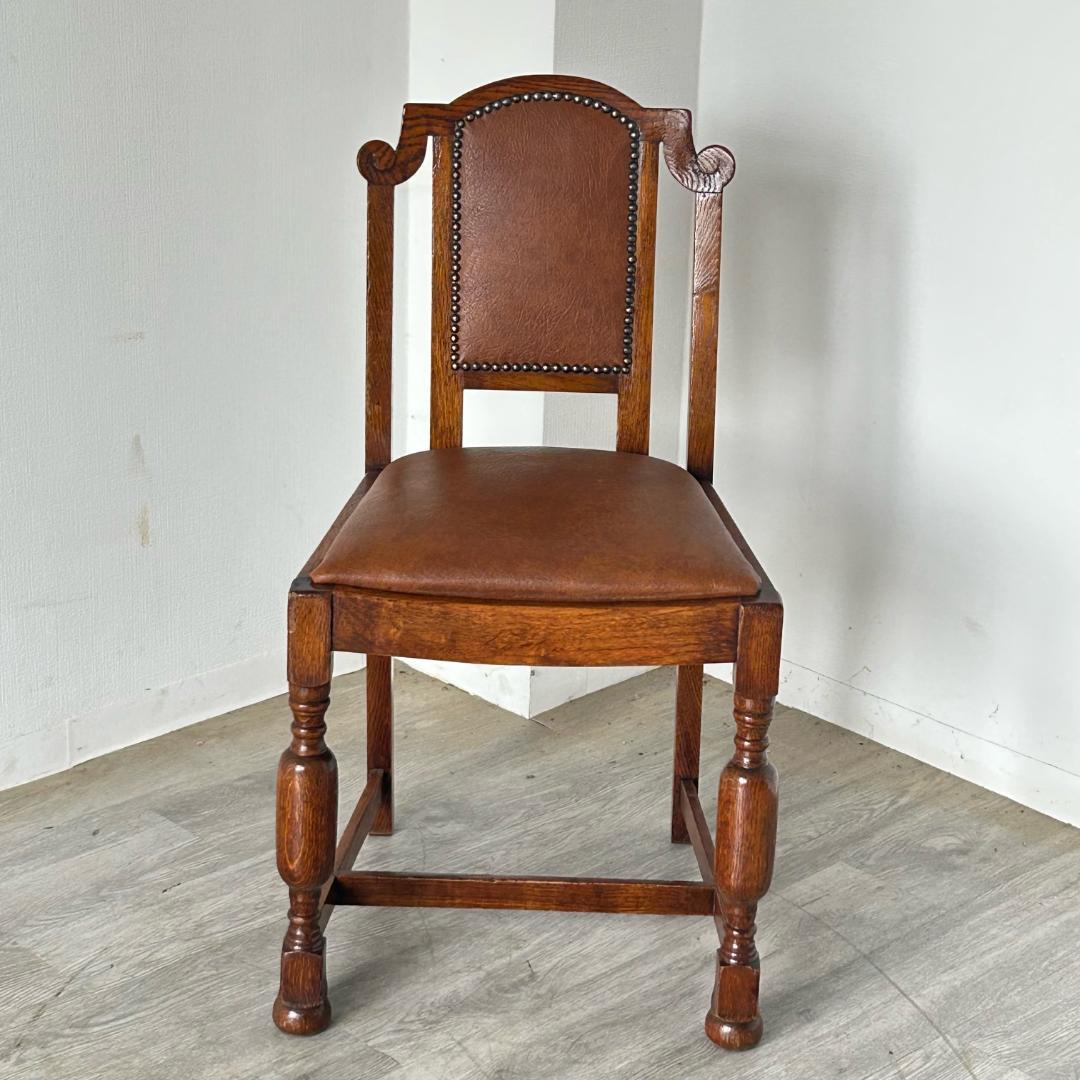 イギリス アンティーク 家具 ダイニング チェア 1930年頃 椅子 591A4