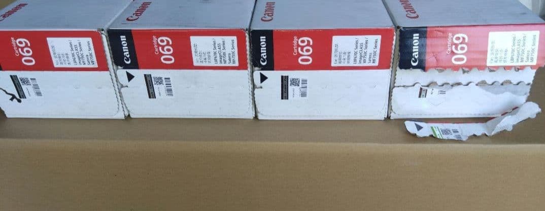 Canon 069 トナーカートリッジ 4色セット