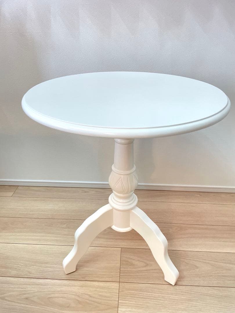 白家具★カフェテーブル★ティーテーブル★サイドテーブル