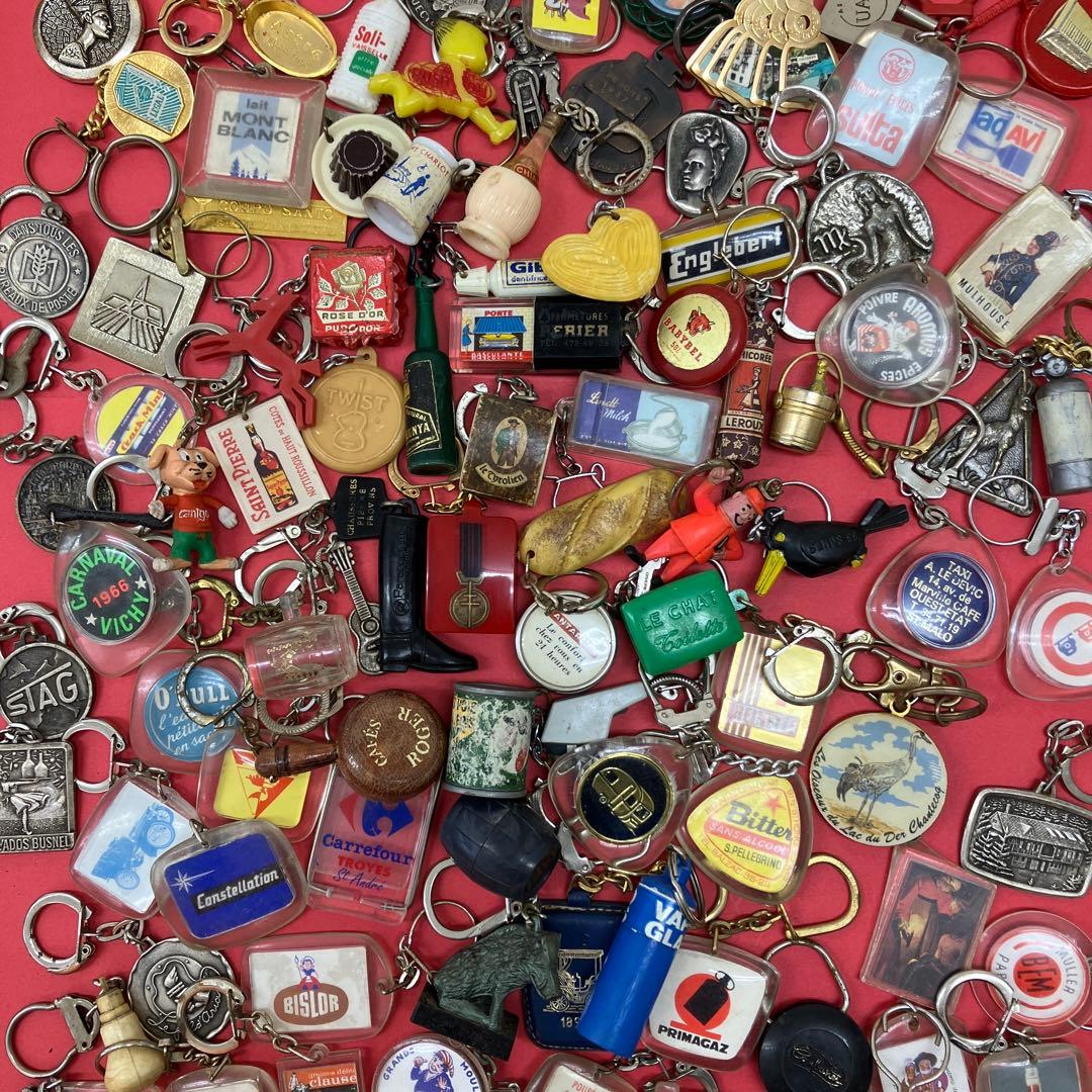 フランス雑貨★フレンチキーホルダー大量100個セット①★フレンチパブ