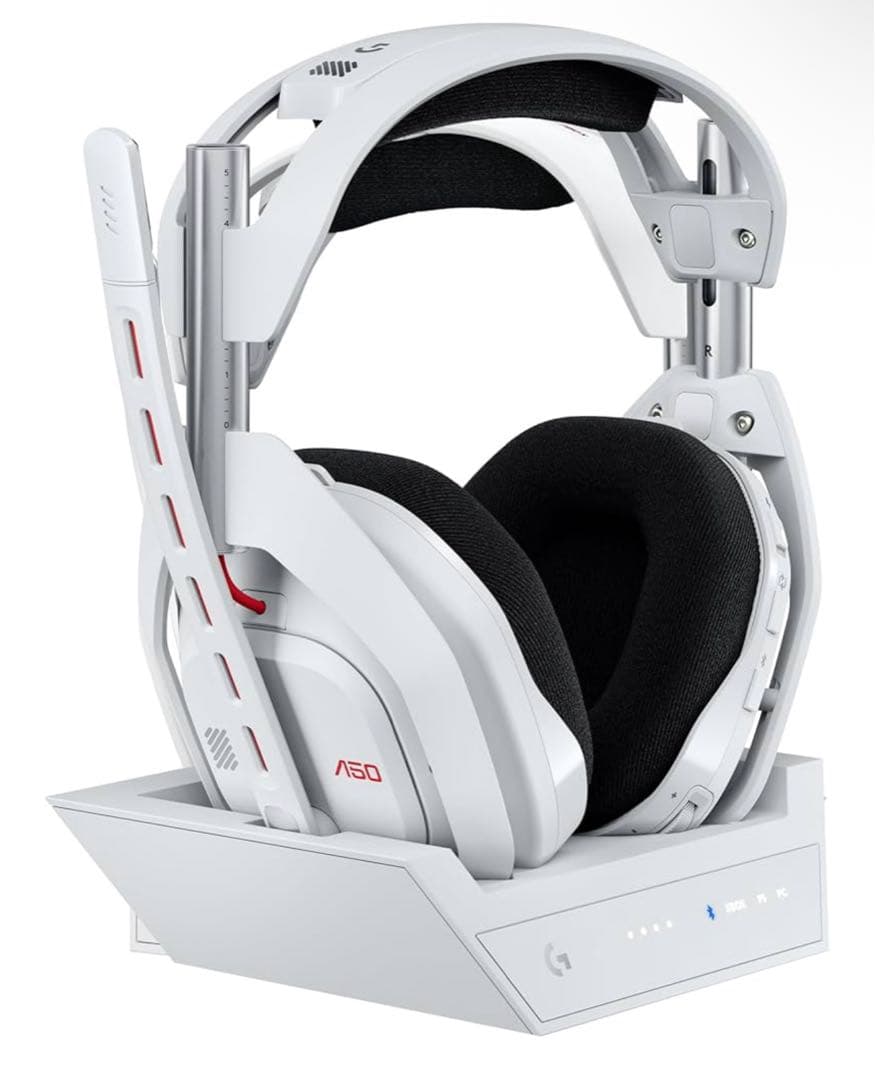 A50 ワイヤレス ゲーミングヘッドセット ホワイト