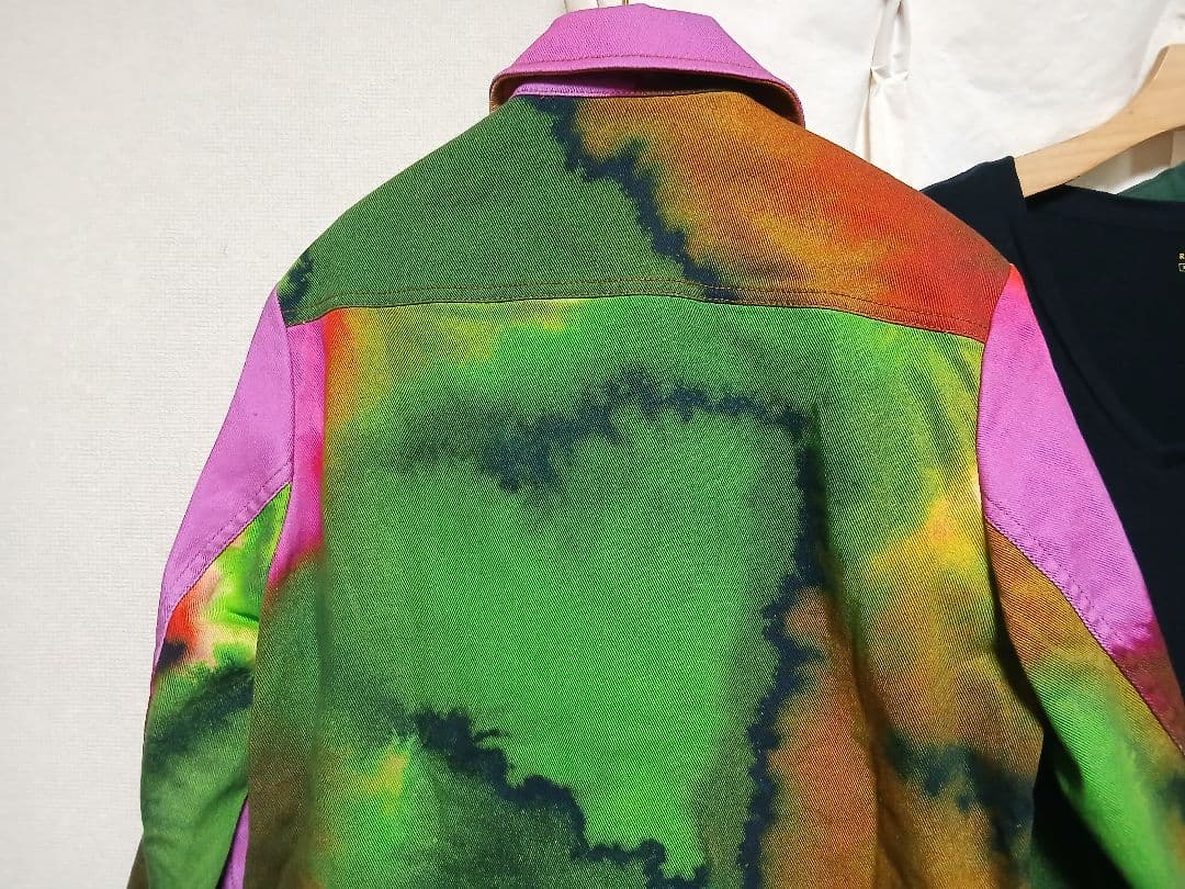 22年DRIES VAN NOTENドリスヴァンノッテン デニムシャツジャケット