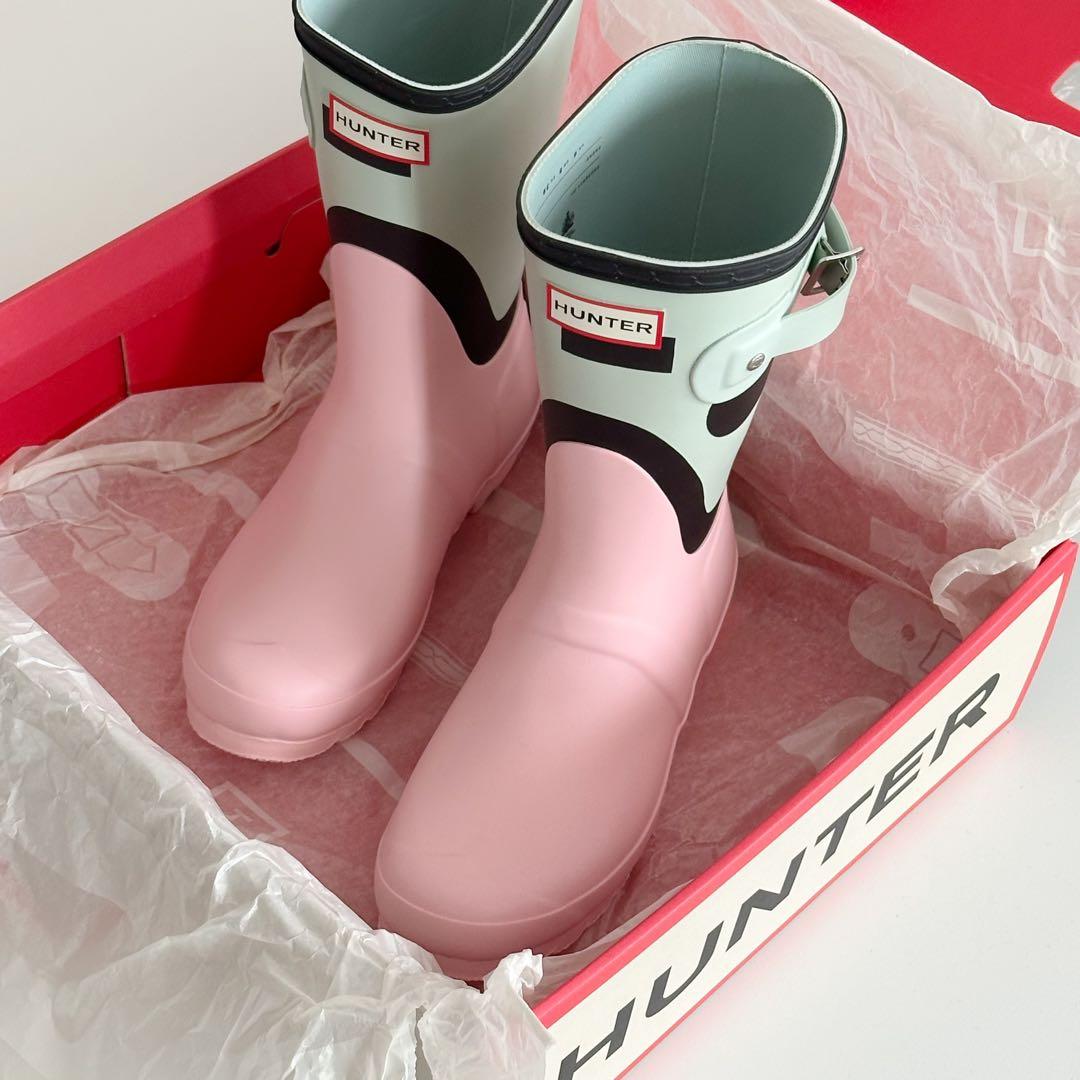 【新品未使用】HUNTER レインブーツ