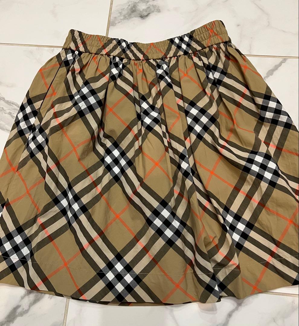 BURBERRY バーバリー キッズ チェック柄スカート12Y